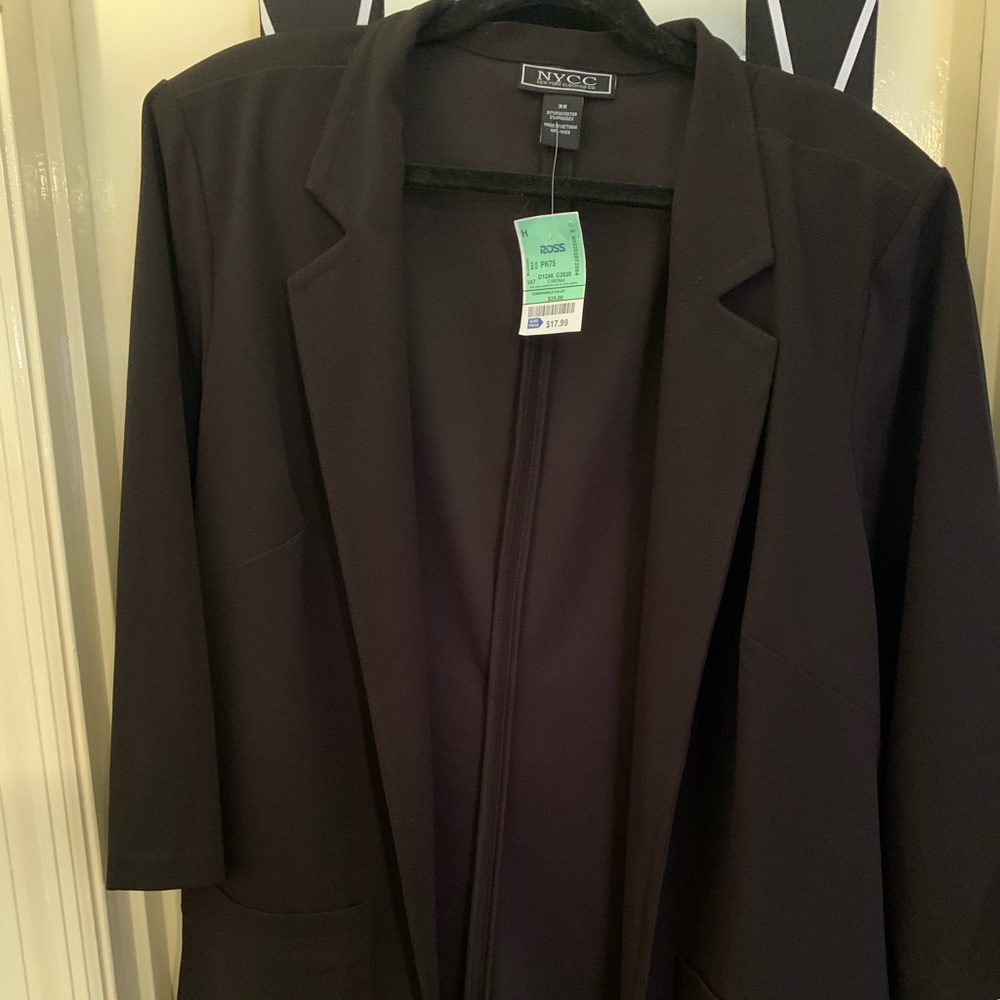Plus size blazer